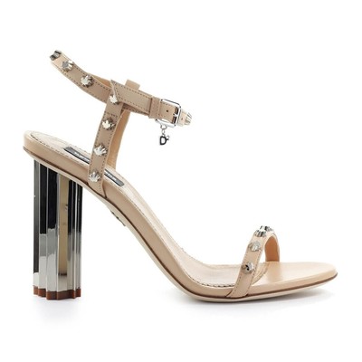 

Dsquared2 Nude Studs Sandal Woman Женщина, Бежевый, HSW0124-01502531-9194
