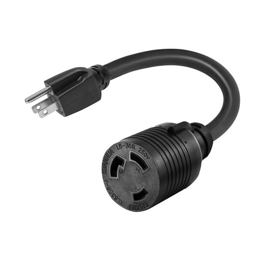 HITBOX 110V to 220V NEMA L6-30R Convert 220V to 110V Standar