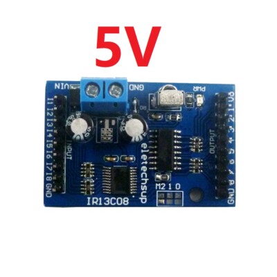 8CH DC 5V12V IR infrared remote control  Delay Self-locking Delay Relay module