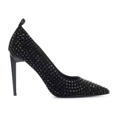 

Eddy Daniele Swarovski Black Pump Woman, Черный, EW2035