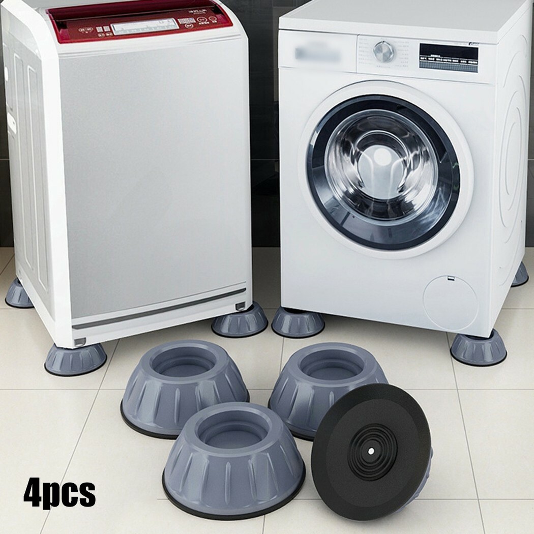 4PCS Washing Machine Support Pads Anti Vibration Leg Stopper Foot Pad