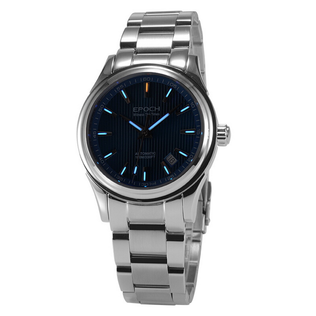 Pre-owned Epoch Men Automatic Watch Luxury Mechanical Wristwatch Luminous 10atm St2130