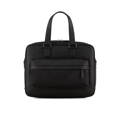 

Черный портфель с логотипом Emporio Armani Business Man, Y4P357-Y216J-81073