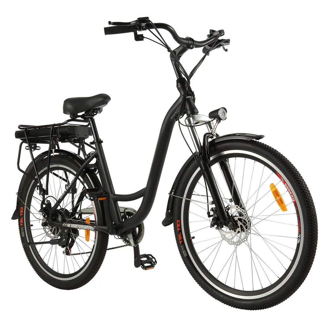 Elektrofahrrad 26 Zoll City EBike Pedelec 250W Motor Shimano 12.5AH LIION AKKU