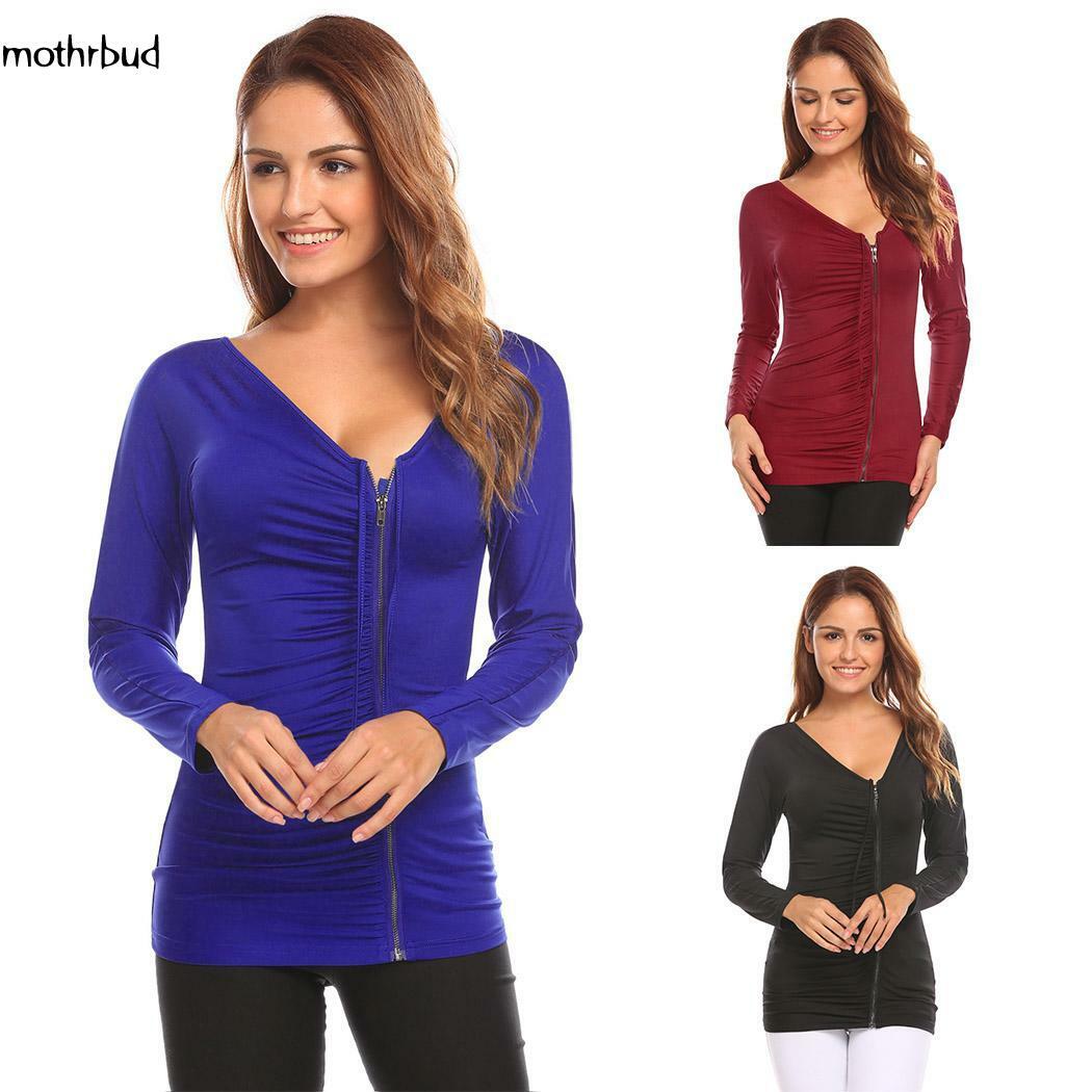 long sleeve zip up