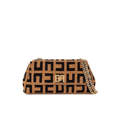 

Жаккардовая сумка на плечо Elisabetta Franchi Mou Женская, BS72A32E2-706