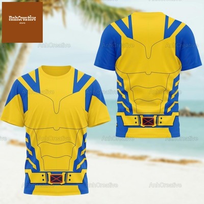 Wolverine Costume Wolverine Shirt  Wolverine Wolverine Hall