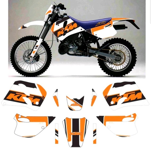 KTM 360 EXC SX MXC 1997 GRAPHIC DECALS 