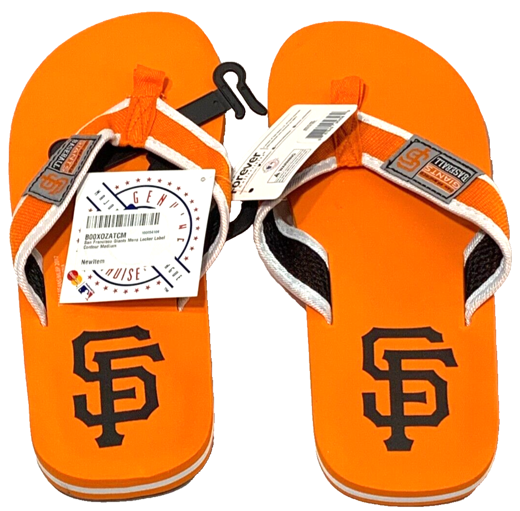 【 MLB 】BASE SANDLE L San Francisco Giants Flip Flop Sandals Major League Baseball