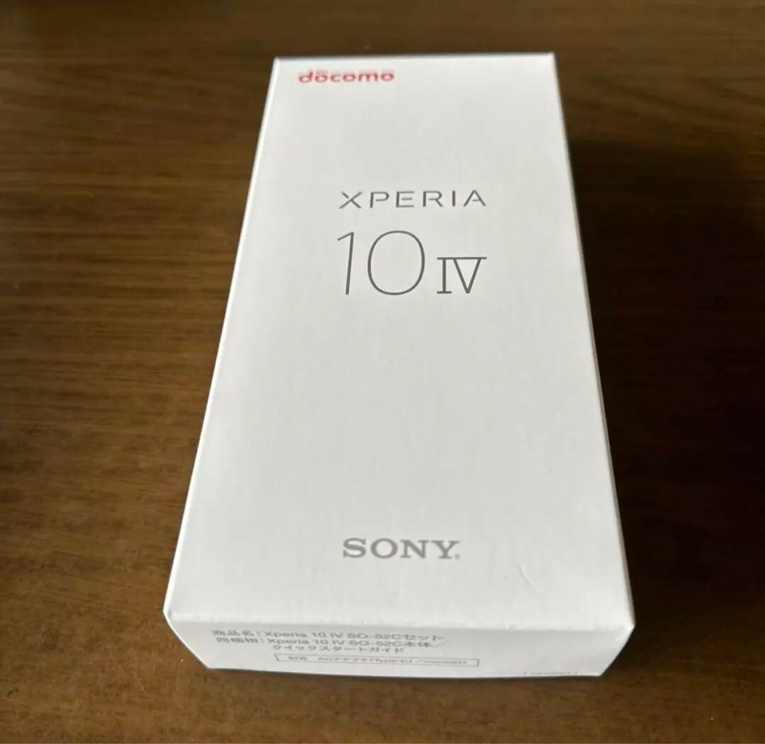 Sony Xperia 10 IV ホワイト 128GB so-52c SONY Xperia 10 IV SO-52C docomo [ホワイト] 価格比較 - 価格.com
