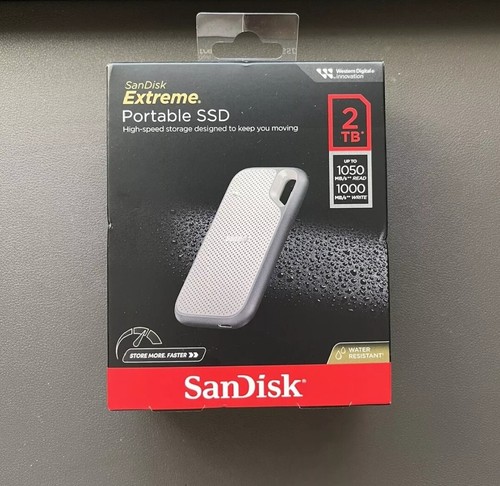 新品未使用　SanDisk SSD 2TB SDSSDA-2T00-J26 Amazon.com: SanDisk 2TB Extreme Portable SSD - Up to 1050MB