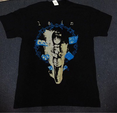 Serial Experiments Lain iwakura book tee size L