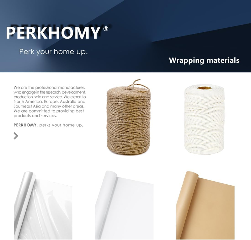 Perkhomy Clear Cellophane Wrap Roll 16" X 100' 3 Mil Thick Cellophane for Gift