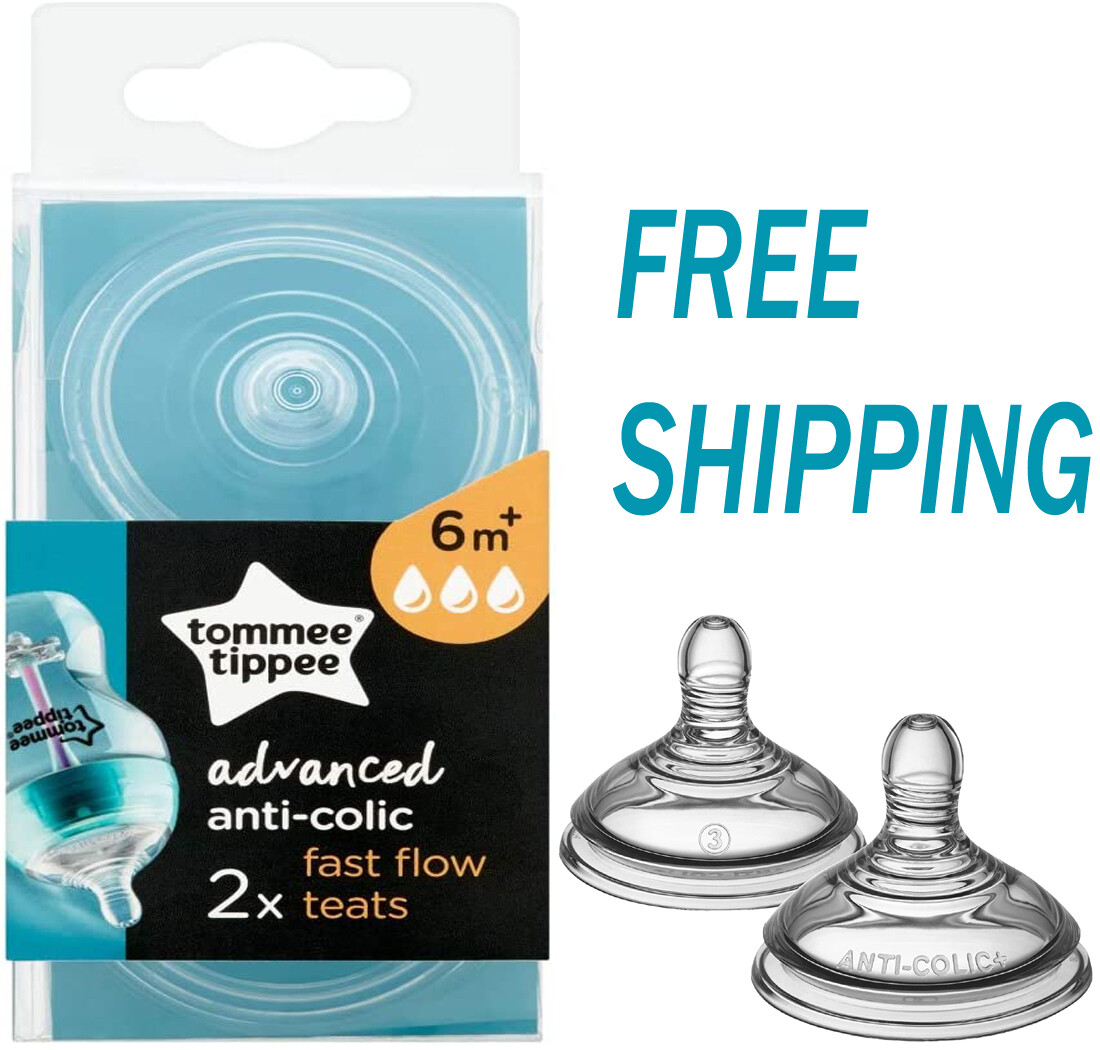tommee tippee anti colic fast flow teats