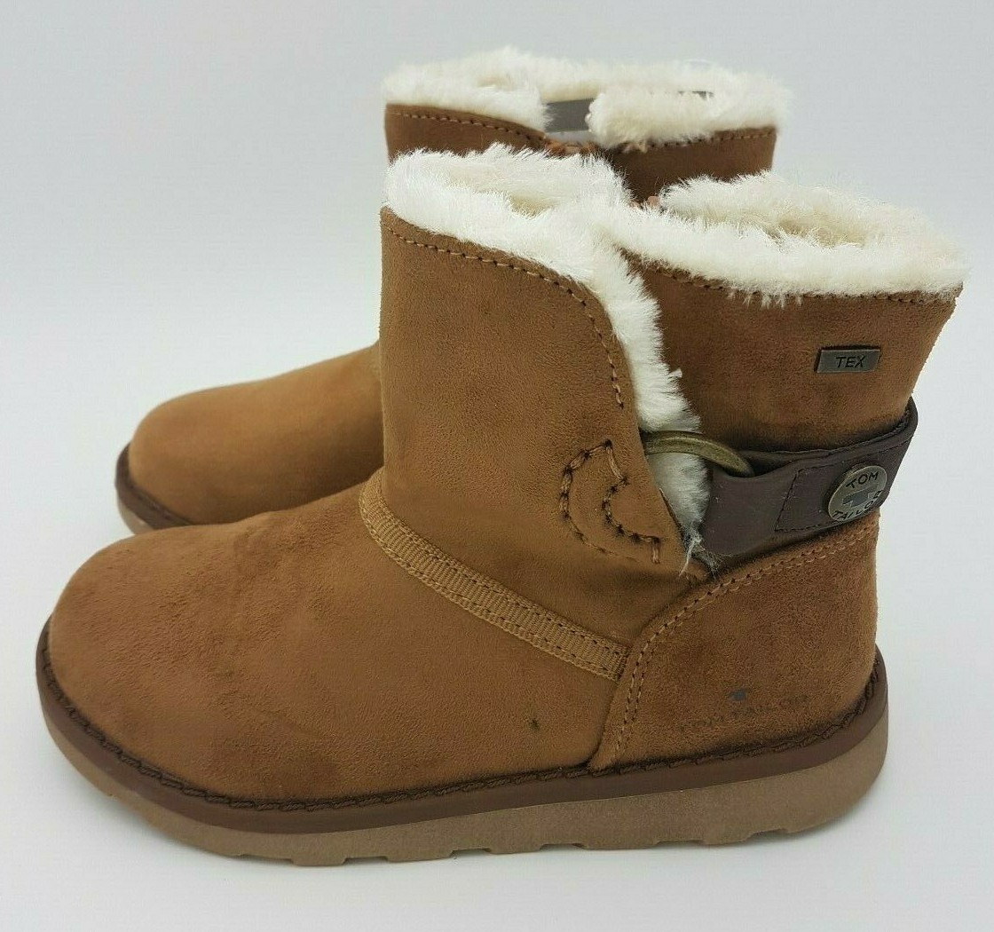Tom Tailor 5870203 Schlupfstiefel Winterstiefel Mädchen camel braun Größe 29