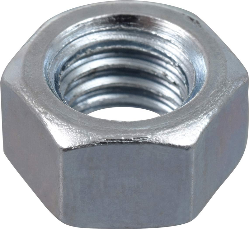 Hex Nuts, 1/2In-13, 50 Pack, Zinc