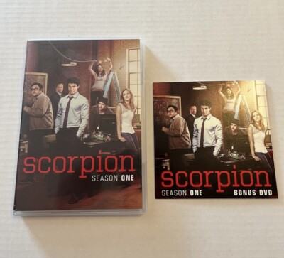 Scorpion: Season One (DVD, 2014) And Season One Bonus Dvd