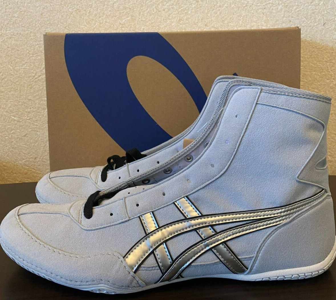 Asics Wrestling Shoes EX-EO special order 1083A001 Gray x