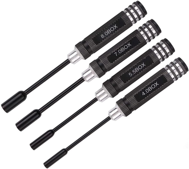 4pcs Hex Nut Drivers Screw Driver Tools Kit Set For Rc Helicopter Rc Boat Rc Car