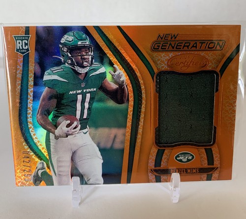 2020 Panini Certified New Generation Jerseys Mirror Orange