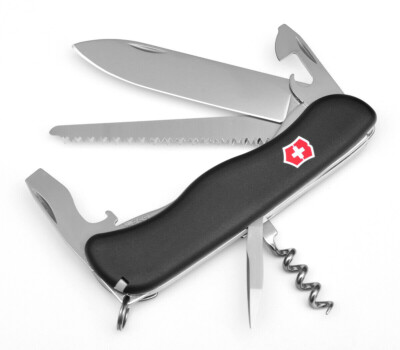 Victorinox - швейцарский армейский нож Forester (черный) 0.8363.3