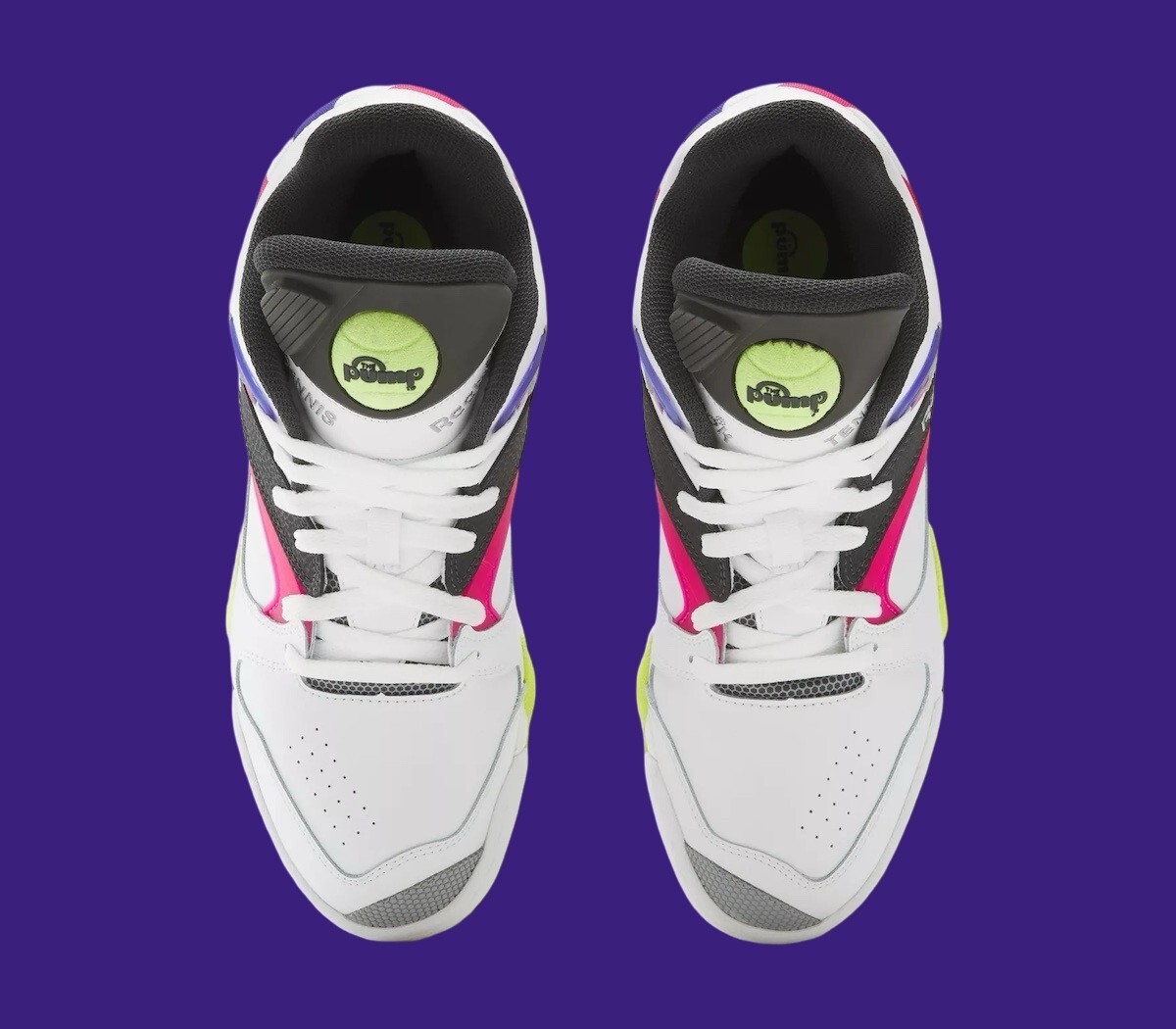 Pre-owned Reebok 2024  Court Victory Pump Sz 11.5 100203236 French Open Michael Chang In White