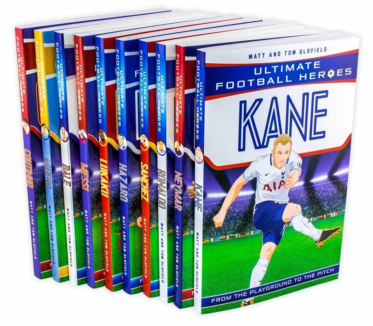 Ultimate Football Heroes Series 10 Books Young Adult Set By Matt & Tom
