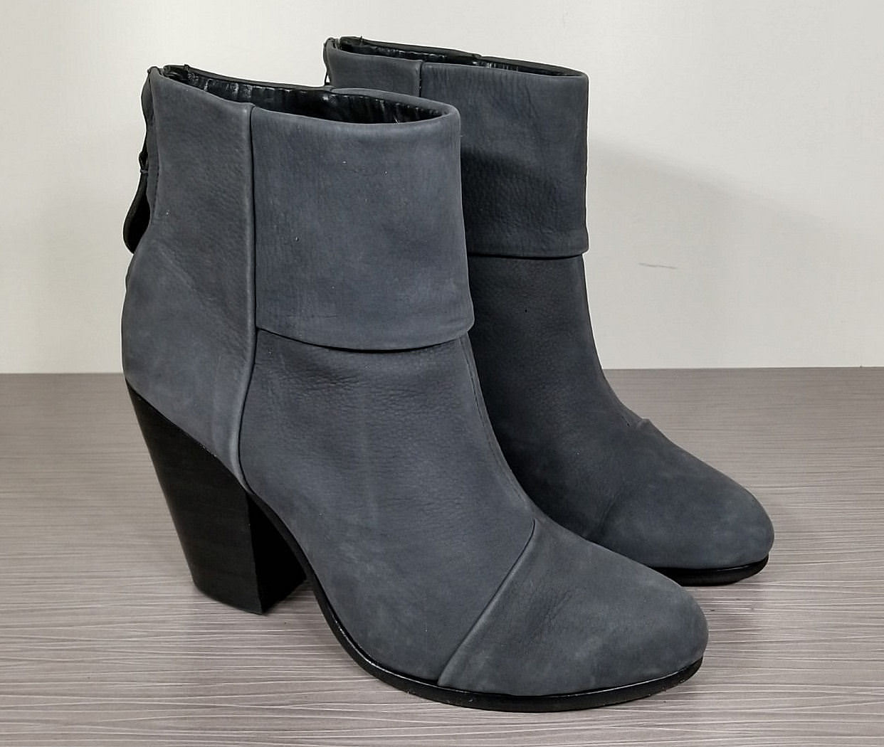 Rag & Bone 'Newbury' Bootie, Grey Suede, Womens 9.5 / 39.5