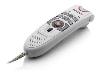 PHILIPS Model LFH5276/00 SpeechMike Pro Plus USB Wired Dictation Mic Microphone.