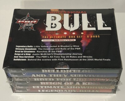 PBR, Professional Bull Riders, The Ultimate Box Set - 6 DVDS New And Sealed
