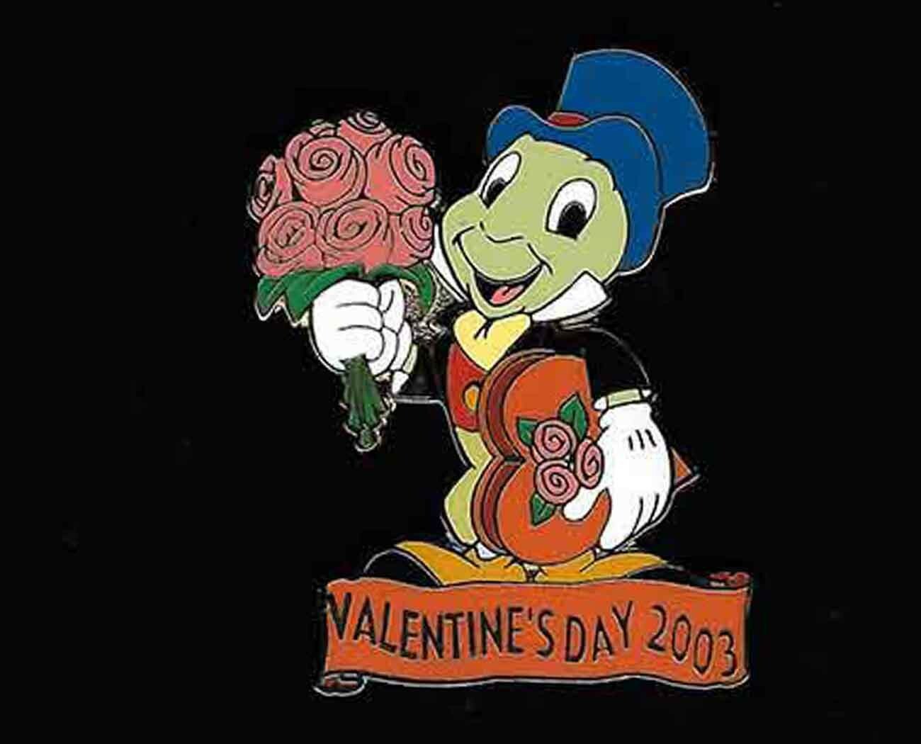 Jiminy Cricket Roses & Candy - Valentine's Day DLR Disney