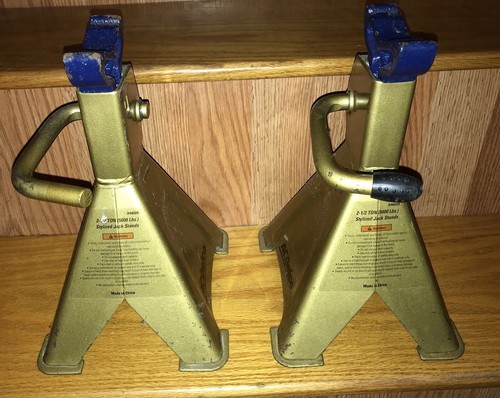 AC Delco 2 1/2 Ton Jack Stands Pair Used