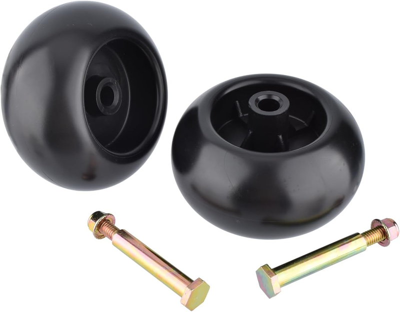 Deck Wheel 2 Pack Shoulder Bolt Nut for John Deere MTD Husqvarna Craftsman