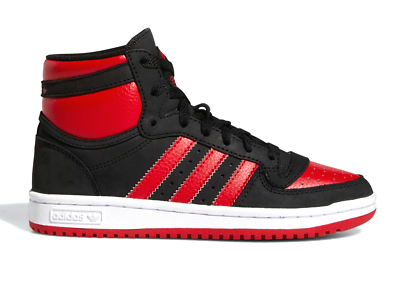 Black and red adidas on sale shoes