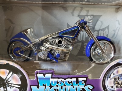 Muscle Machines West Coast Choppers Jesse James El Diablo II Motorcycle 1:18