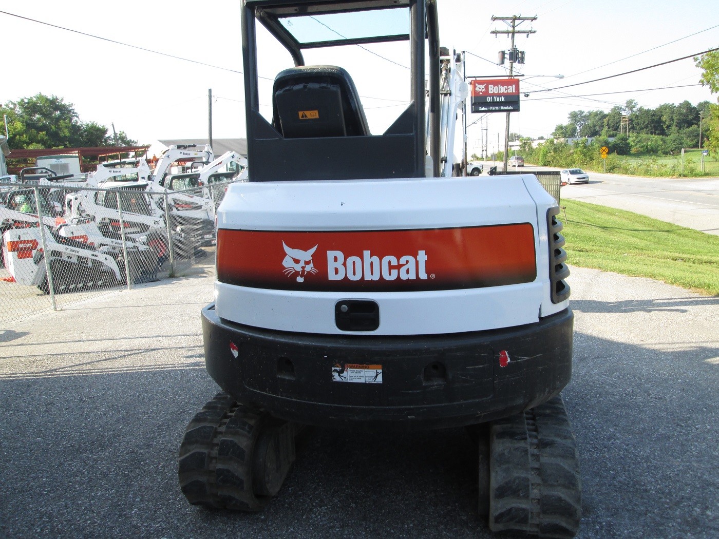 2011 Bobcat E42 Mini Excavator, 1241 Hours, 42 HP Diesel, Hydraulic Thumb, OROPS