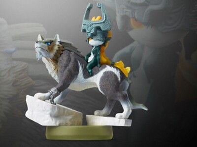   Nintendo Wolf Link Amiibo 20 Hearts NFC Card (No Figurine) Zelda NEW TOTK ....