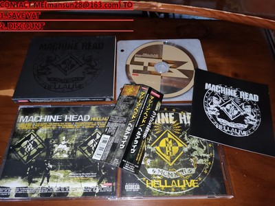 Machine Head /Hellalive JAPAN RRCY-21179 *A