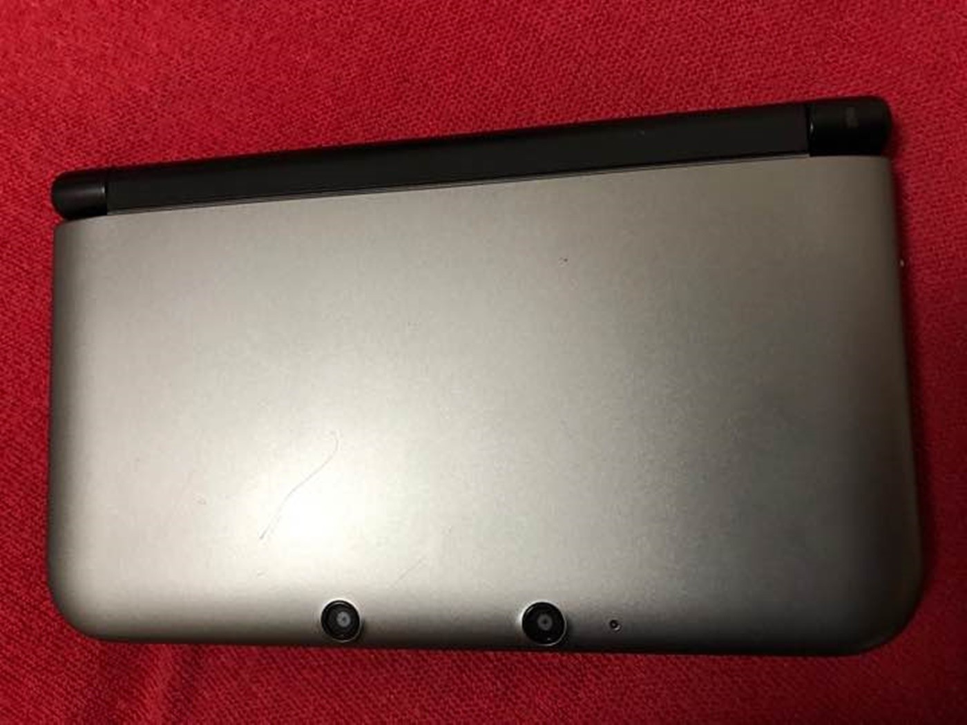 Used Nintendo 3DS LL Silver X Black Console only F/S Japan
