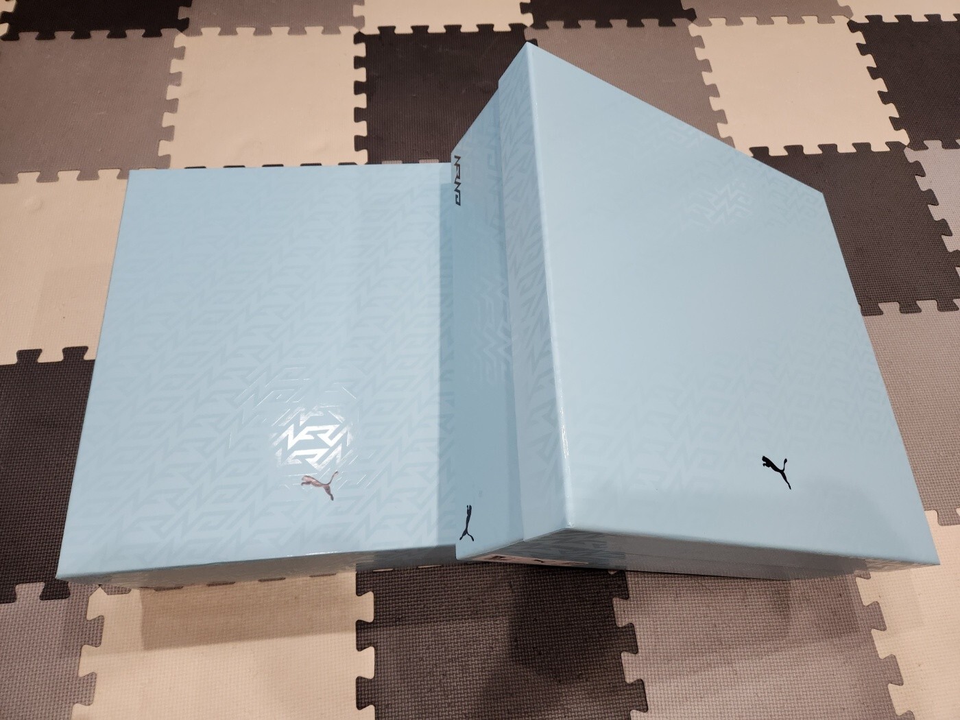 Pre-owned Puma Nitro “black Station” Nfrno Sneakers (size 5), Limited Edition - 1 Of 2000 In Black & White