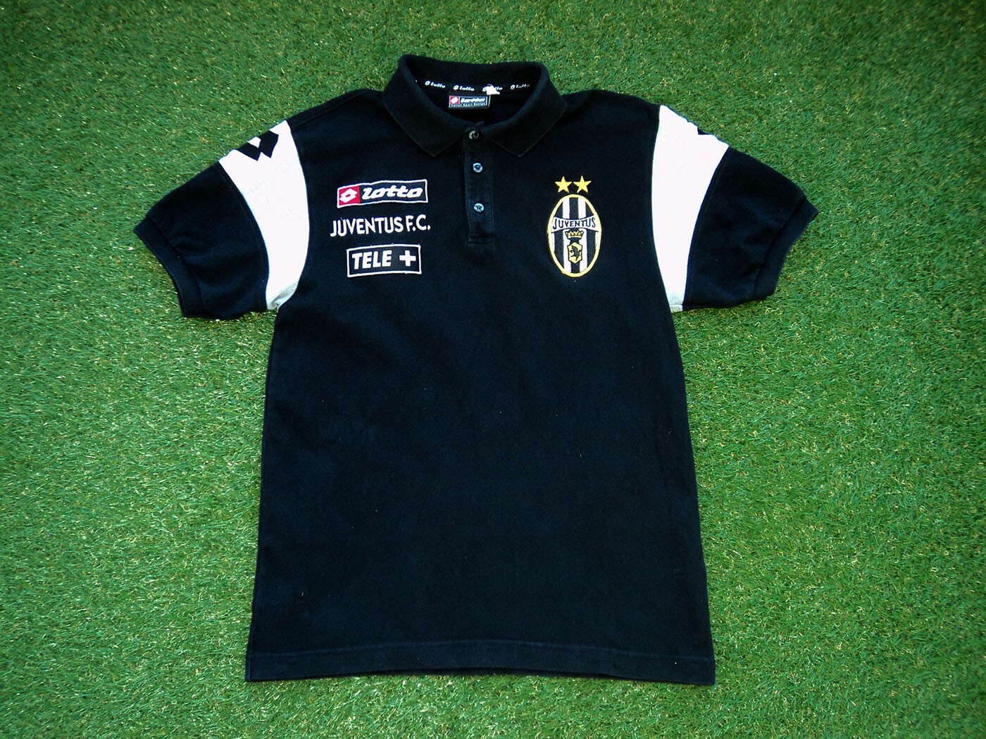2000-2001 Juventus LOTTO polo shirt - Small | eBay