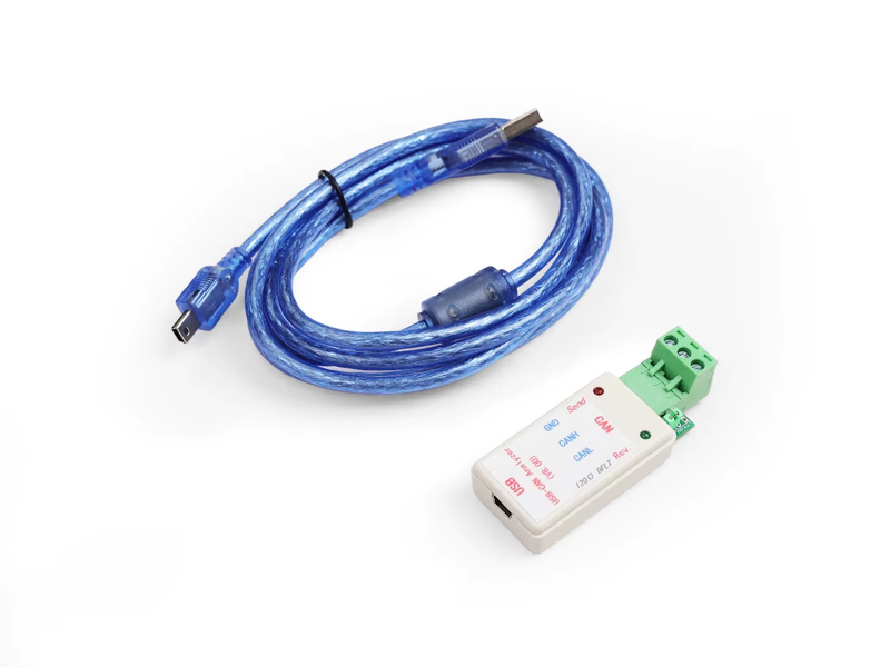 USB to CAN Analyzer Adapter (V8.00) with USB Cable, Collect CAN-BUS Data, Suppor