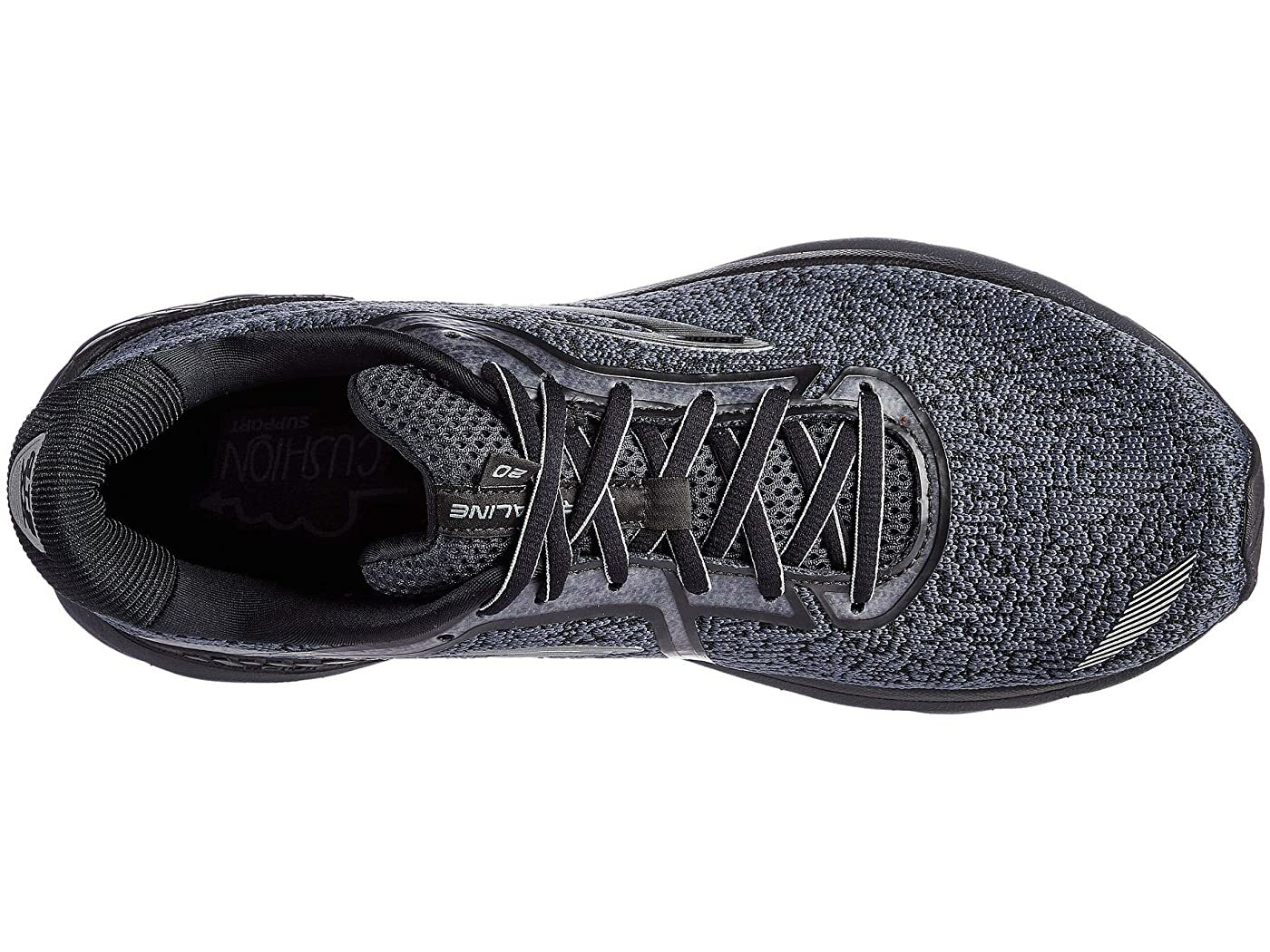 Pre-owned Brooks England Brooks Men's Adrenaline Gts 20 Black/ebony Running Shoes In Black / Ebony