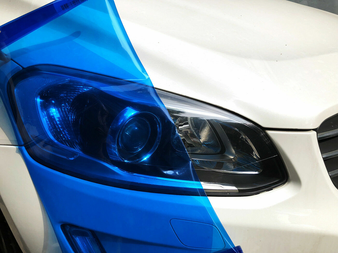 12"x48" Dark Blue Car Headlight Tint Film Taillight ColorChanging