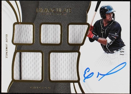 2019 Panini Immaculate Collection - Eloy Jimenez #F-EJ