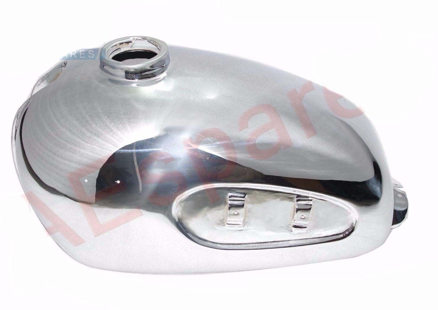 Petrol Gas Fuel Tank Steel Chrome Plated 1963 Model Zundapp 250 Motorcycle 