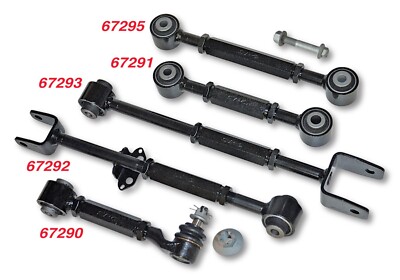 SPC Adjustable Rear Camber 5 Arms Set For 2001 - 2008 Honda Accord / Acura TSX