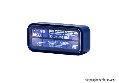 Viessmann N Gauge 1898 Modern Train Destination Display With LED Lighting
