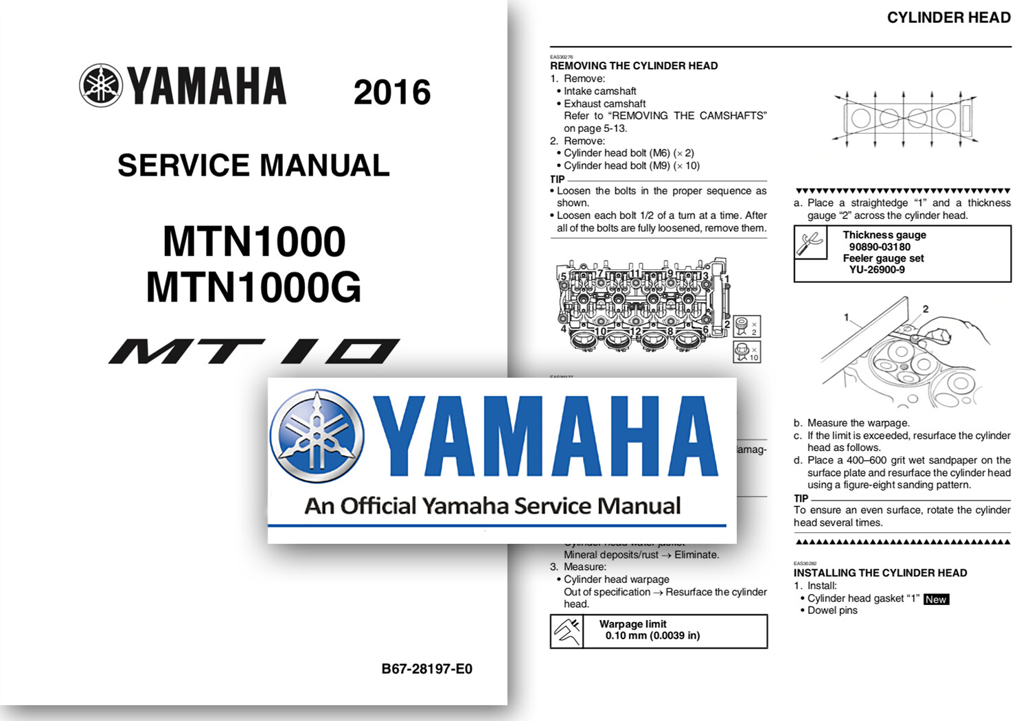 Yamaha MT-10,MT-10SP サービスマニュアル2017～2021 Yamaha MT-10,MT-10SP サービスマニュアル2017～2021 YAMAHA