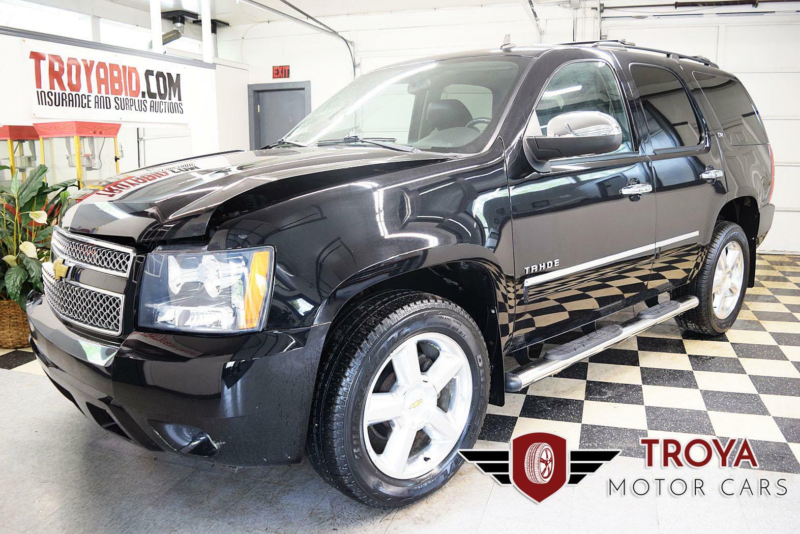 2011 Chevrolet Tahoe Ltz 4wd Repairable Salvage Suv Rebuildable Damaged